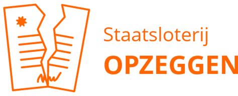 nederlandse staatsloterij opzeggen.